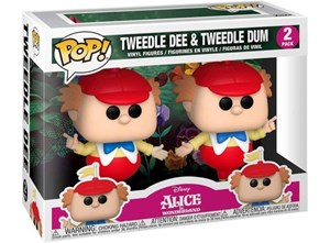 اکشن فیگور دو تایی 9 سانتی فانکو پاپ توییدل دی و توییدل دام مدل Funko POP - Disney - Alice in Wonderland - Tweedle Dee and Tweedle Dum _اسباب بازی